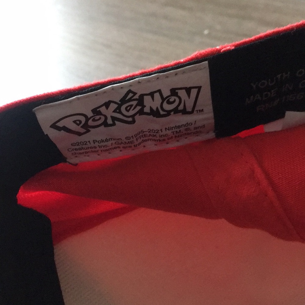 Pokémon youth red cap - Picture 5 of 5